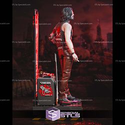 Johnny Silverhand City Burn STL Files