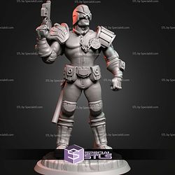 Judge Dredd Standalone STL Files