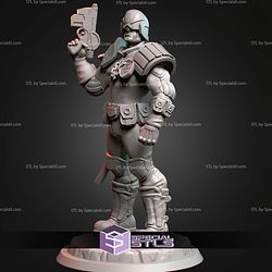 Judge Dredd Standalone STL Files