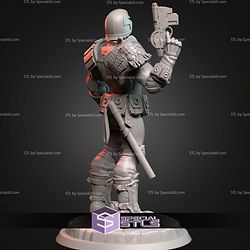 Judge Dredd Standalone STL Files
