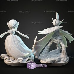 Kaijumon IronValiant Gardevoir Ralts Kirlia Gallade STL Files