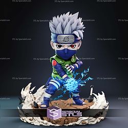 Kakashi Hatake Battle Chibi STL Files