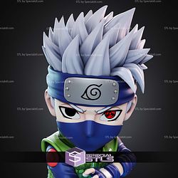 Kakashi Hatake Battle Chibi STL Files