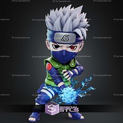 Kakashi Hatake Battle Chibi STL Files