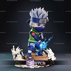 Kakashi Hatake Battle Chibi STL Files