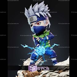 Kakashi Hatake Battle Chibi STL Files
