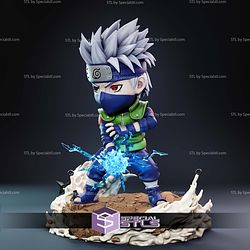 Kakashi Hatake Battle Chibi STL Files