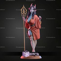 Kaoru Pin Up 75mm STL Files