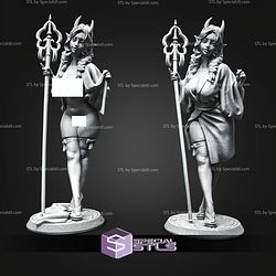 Kaoru Pin Up 75mm STL Files