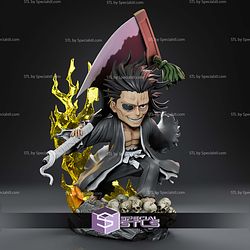 Kenpachi Zaraki Bleach Chibi STL Files