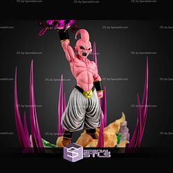 Kid Buu Angry 384mm STL Files