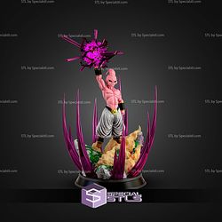 Kid Buu Angry 384mm STL Files