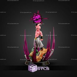 Kid Buu Angry 384mm STL Files
