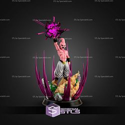 Kid Buu Angry 384mm STL Files