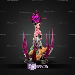 Kid Buu Angry 384mm STL Files