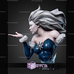 Killer Frost Portrait Bust 500mm STL Files