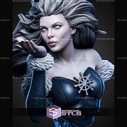 Killer Frost Portrait Bust 500mm STL Files