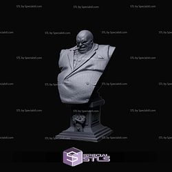 Kingpin On Throne Bust STL Files