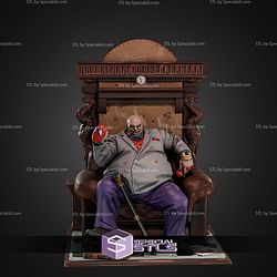 Kingpin On Throne STL Files