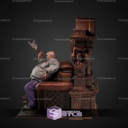 Kingpin On Throne STL Files
