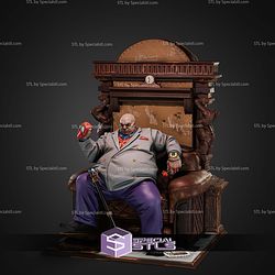 Kingpin On Throne STL Files