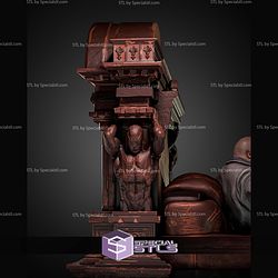 Kingpin On Throne STL Files