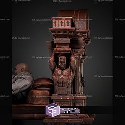 Kingpin On Throne STL Files