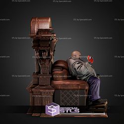 Kingpin On Throne STL Files