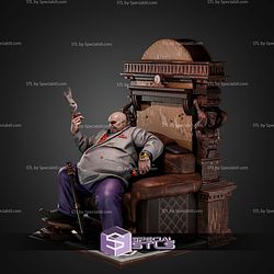 Kingpin On Throne STL Files