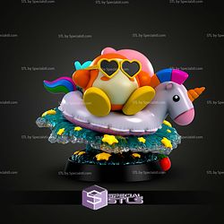Kirby Pool Time 150mm STL Files