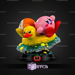 Kirby Pool Time 150mm STL Files