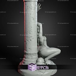 Kitana Motal Kombat Pillar STL Files