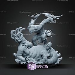 Kratos Vs Medusa 1 6 STL Files