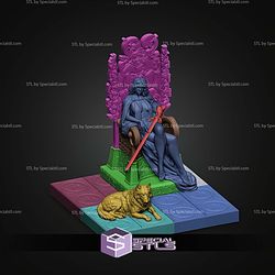 La Reina On Throne 1 10 STL Files