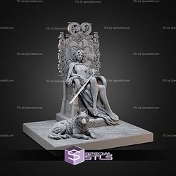 La Reina On Throne 1 10 STL Files