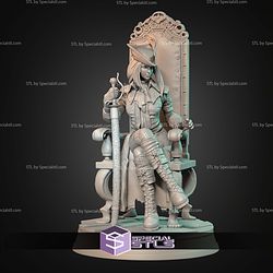Lady Maria And Sword STL Files