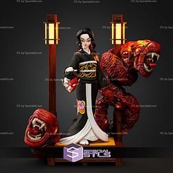 Lady Muzan Demon Slayer STL Files