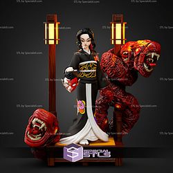 Lady Muzan Demon Slayer STL Files