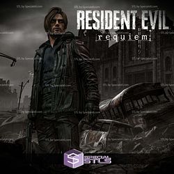 Leon S Kennedy Old Resident Evil 9 Requiem STL Files