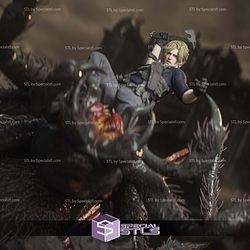 Leon S Kennedy Requiem And Axe STL Files