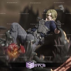 Leon S Kennedy Requiem And Axe STL Files