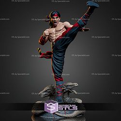 Liu Kang From Mortal Kombat 240mm STL Files