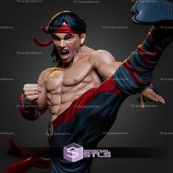 Liu Kang From Mortal Kombat 240mm STL Files