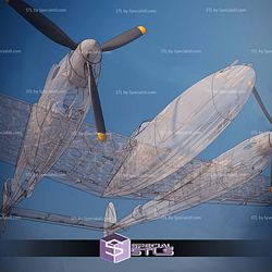 Lockheed P 38 Belly Conversion STL Files