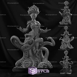 August 2019 Cecaelia Set Amini3D Miniatures