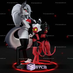 Loona Moxxie And Millie Helluva Boss STL Files