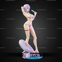 Lucy Cyberpunk Beach Ice Cream 251mm STL Files