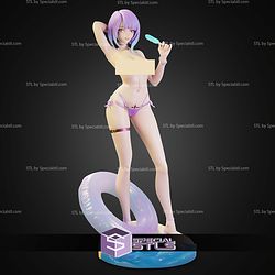 Lucy Cyberpunk Beach Ice Cream 251mm STL Files