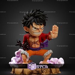 Luffy Busoshoku Haki Chibi STL Files