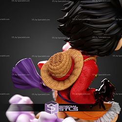 Luffy Busoshoku Haki Chibi STL Files